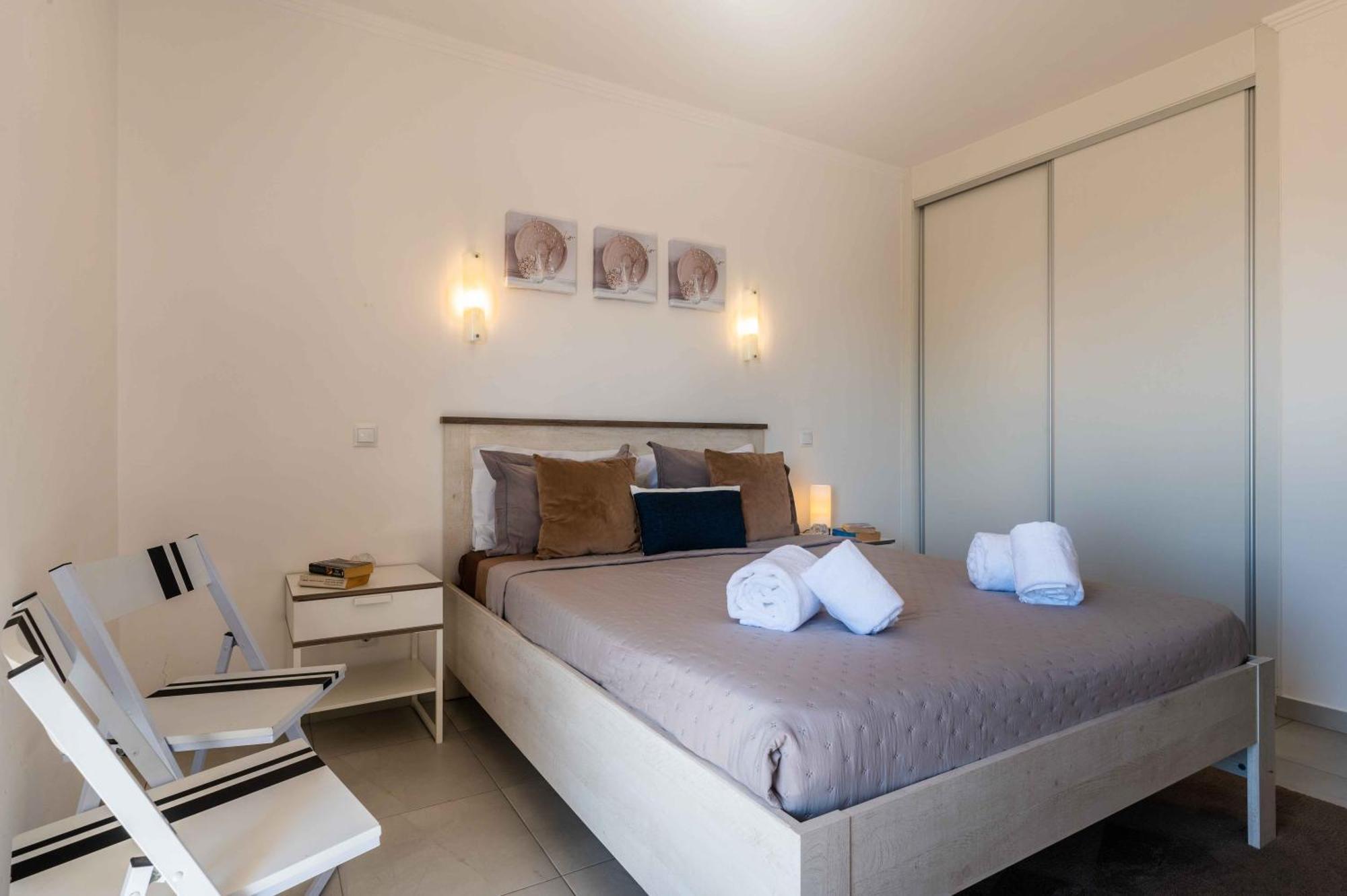 White T1 - Ocean View Apartment Albufeira Exterior foto
