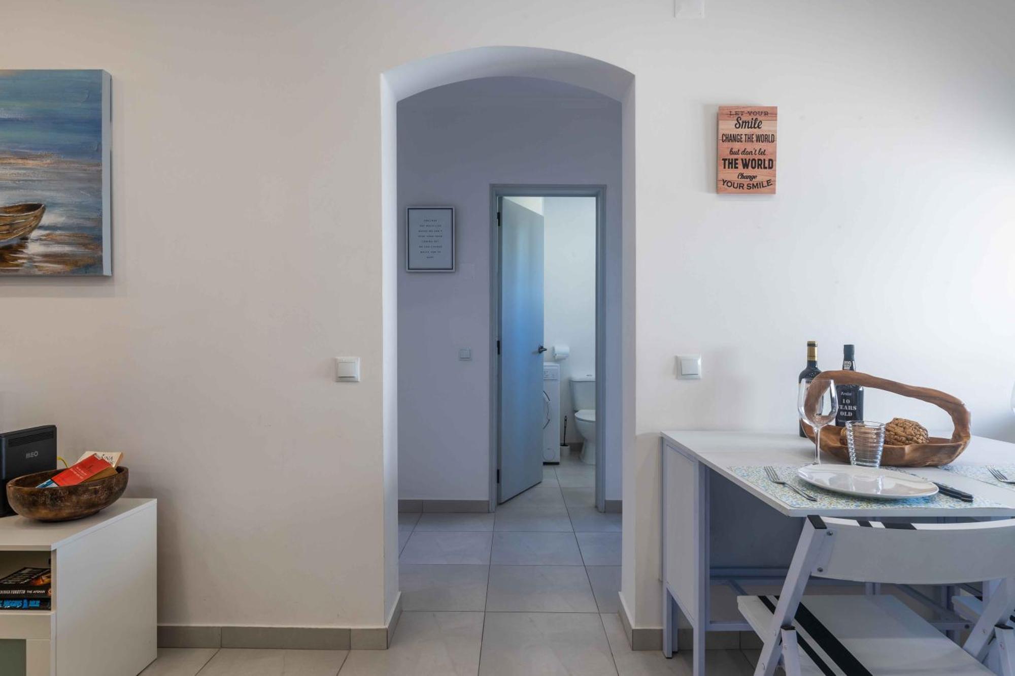 White T1 - Ocean View Apartment Albufeira Exterior foto